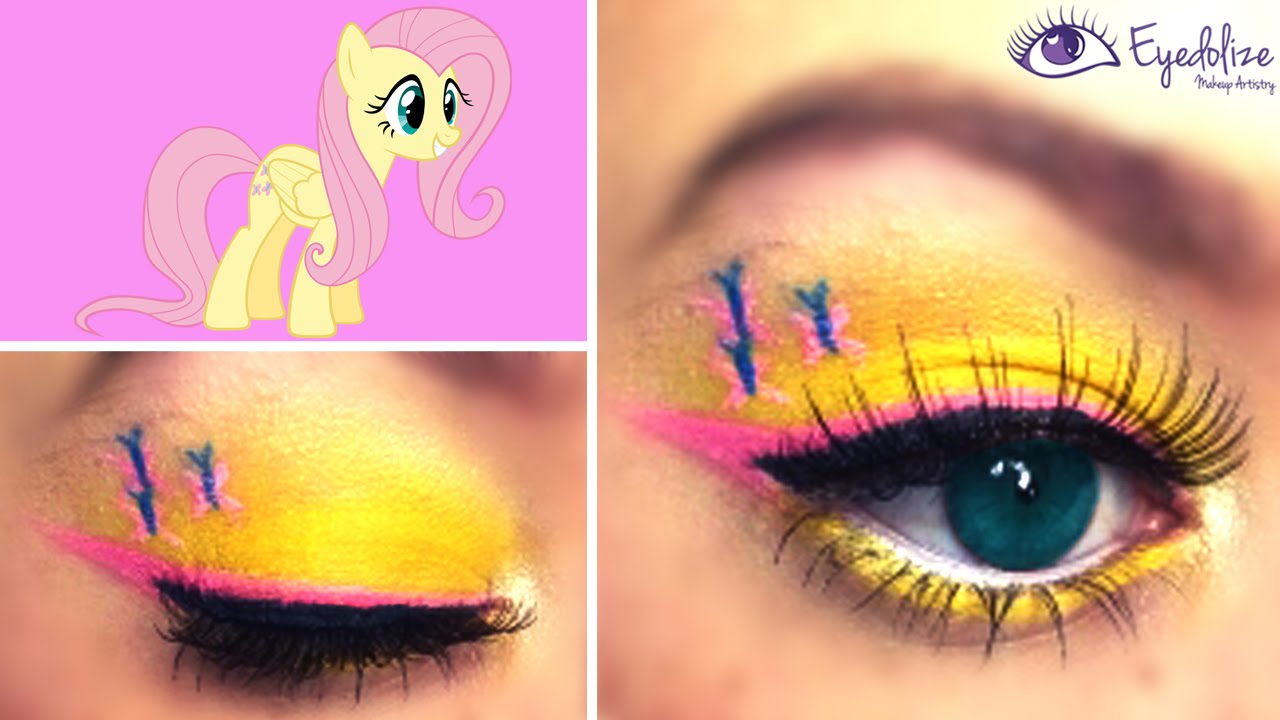 Fluttershy My Little Pony Eyeshadow Tutorial by EyedolizeMakeup