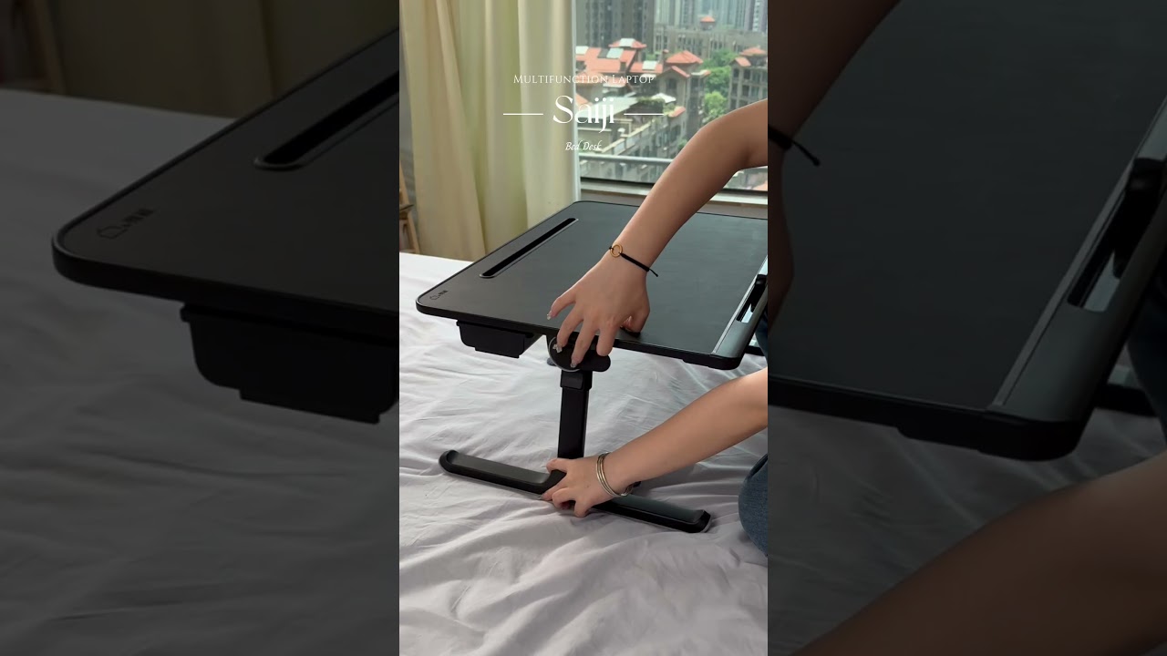 Adjustable laptop bed tray desk-SAIJI#home #homeoffice