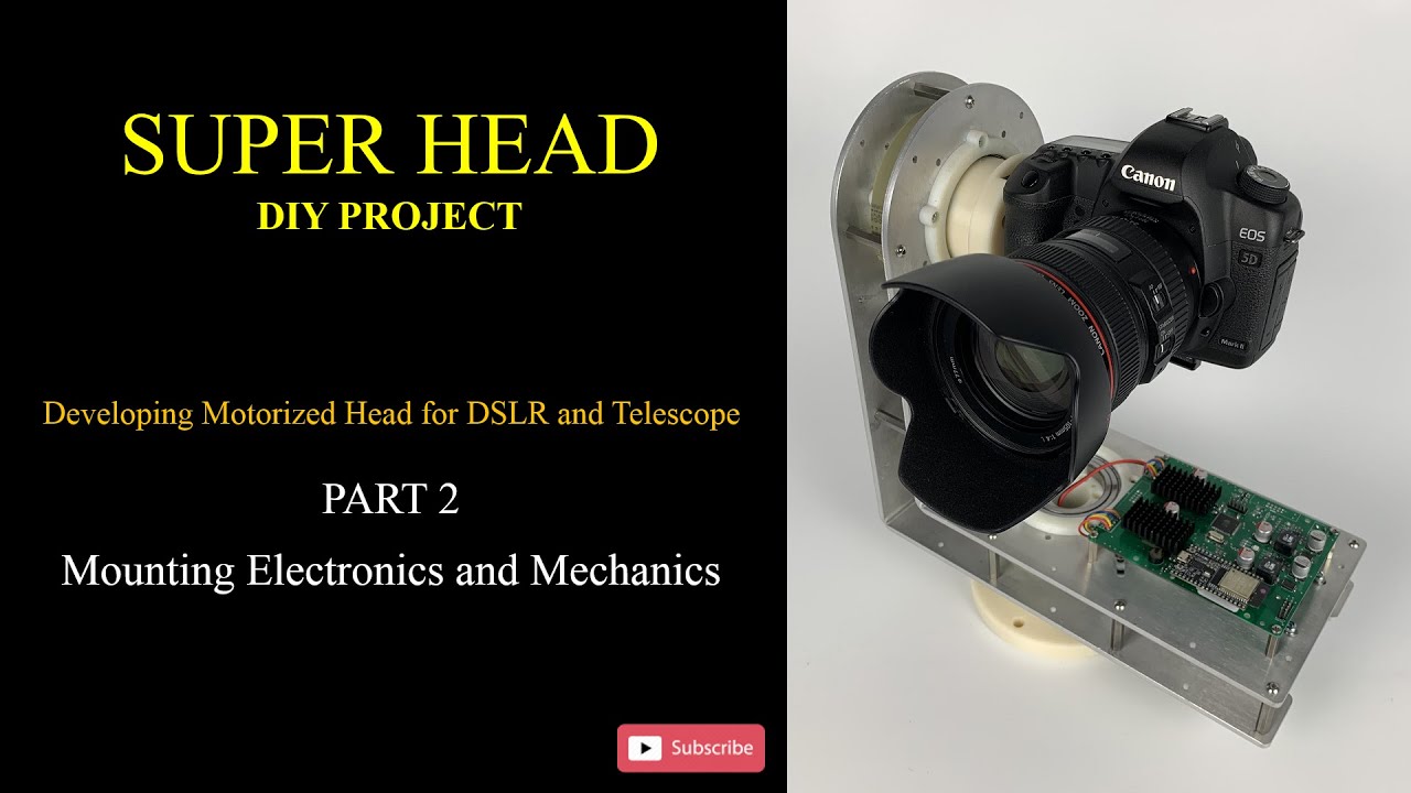 DIY Heavy Pan Tilt Camera - Part 2 (Mounting and Testing)