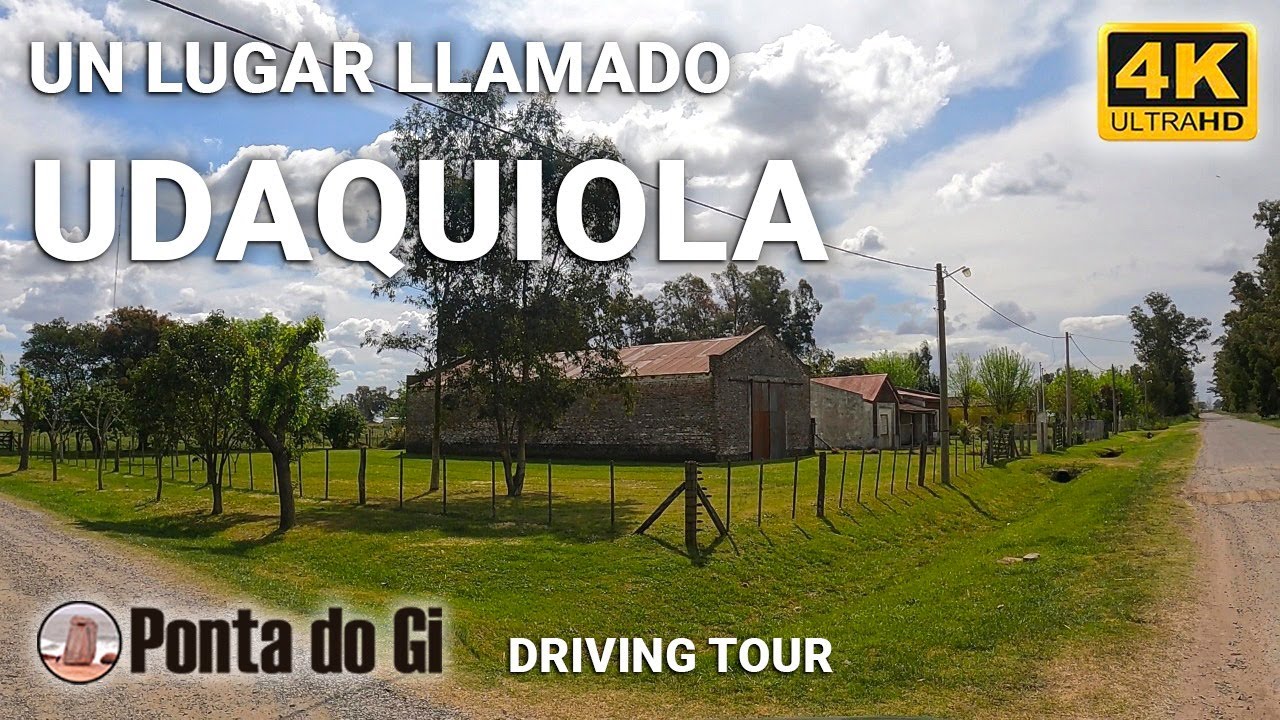 【4K】Un PUEBLO escondido de 100 habitantes #driving tour 2022 - UDAQUIOLA - Buenos Aires - ARGENTINA