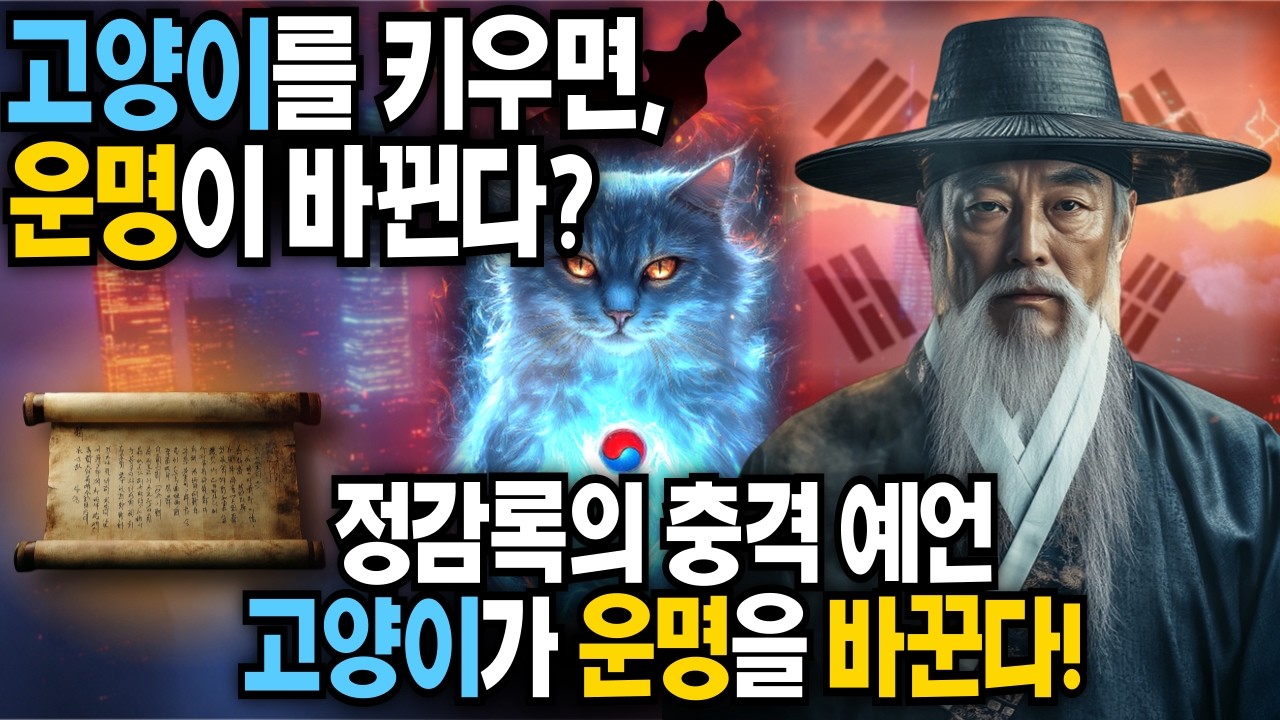 정감록이 예언한 고양이의 비밀: 집안의 운명이 바뀐다?