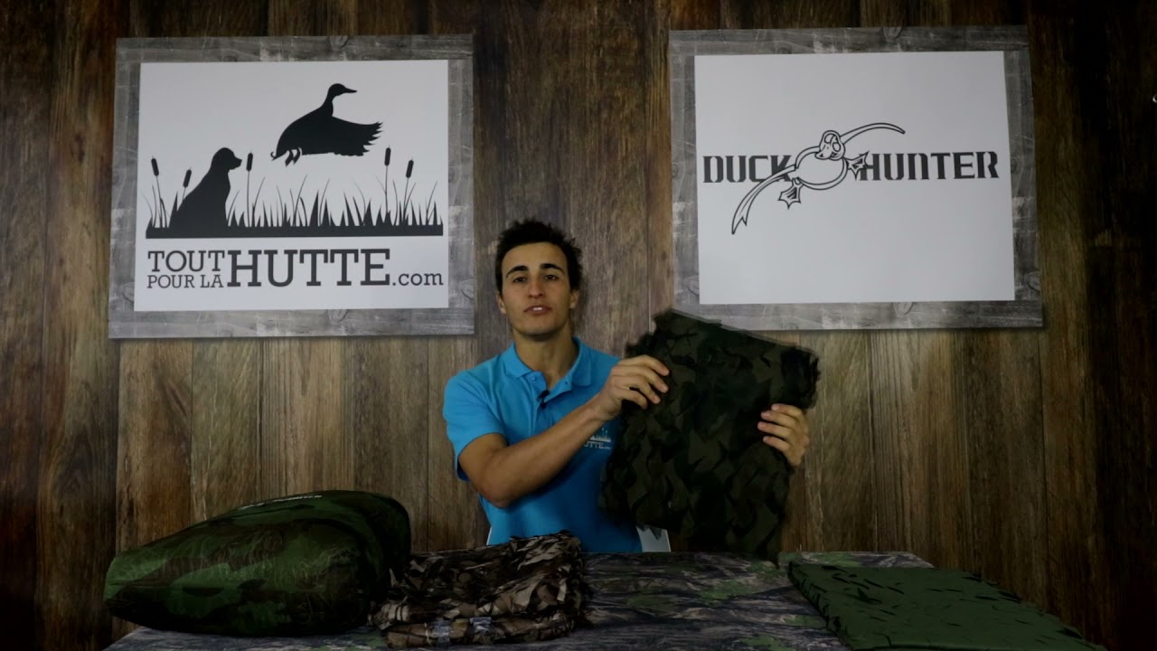 Les filets de camouflage pour la chasse Duck Hunter - Toutpourlahutte.fr