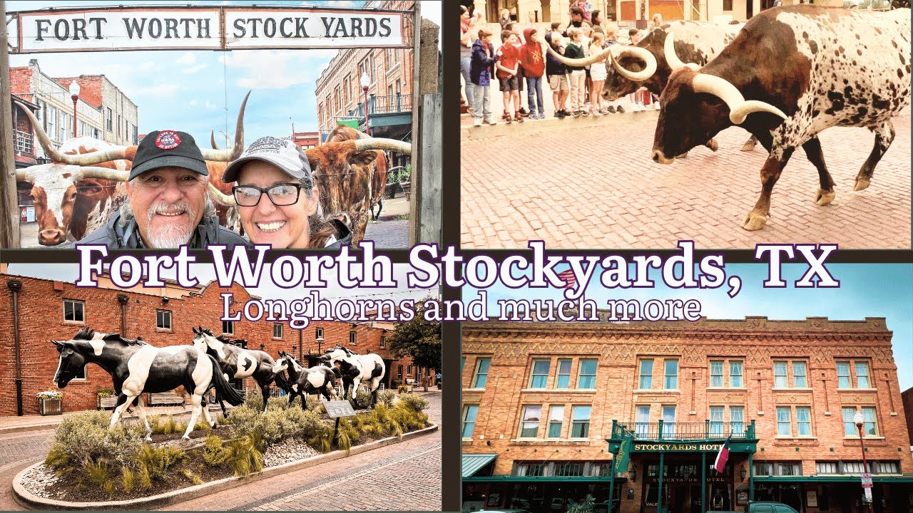 ИССЛЕДУЙТЕ ДИКИЙ ЗАПАД на скотобойне Fort Worth Stockyards в Техасе!