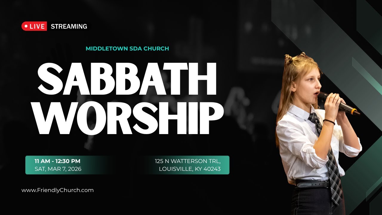 🔴 Middletown Seventh-day Adventist Church Live Stream - 3/7/2026