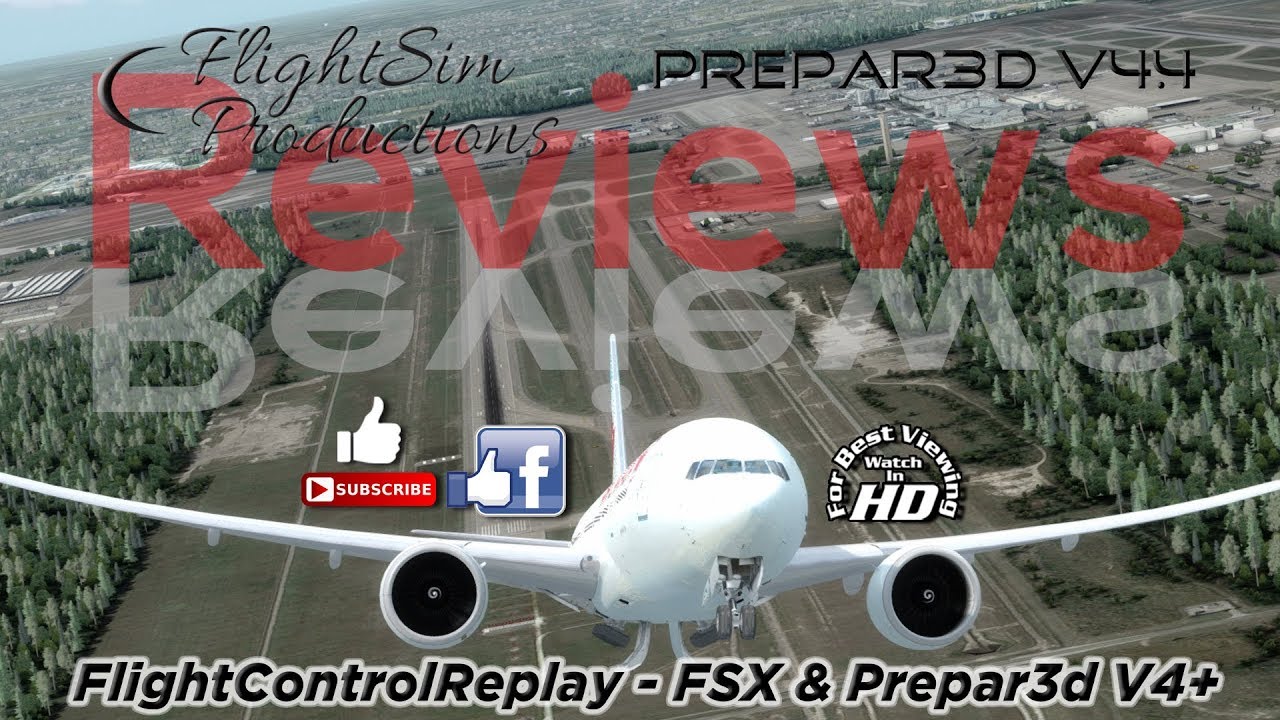Flight Control Replay Professional FSX P3D