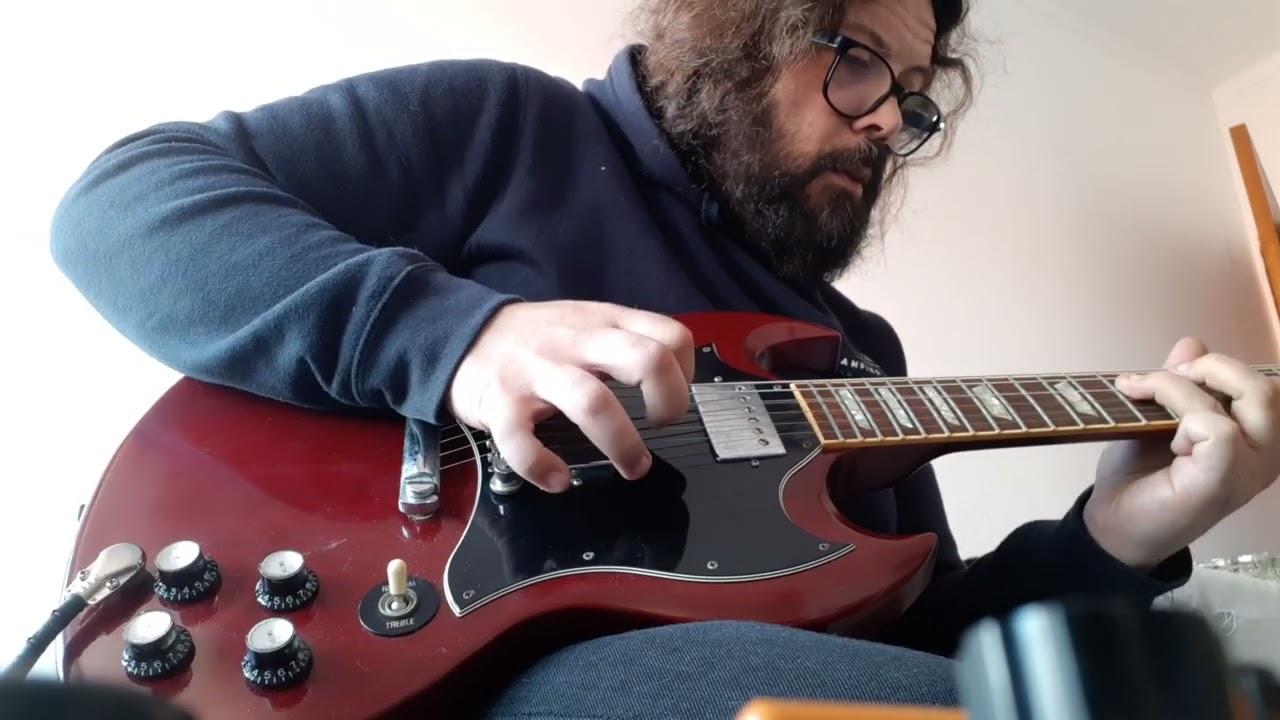 Gibson SG standard jam   , Robbie Krieger was my main inspiration for the SG