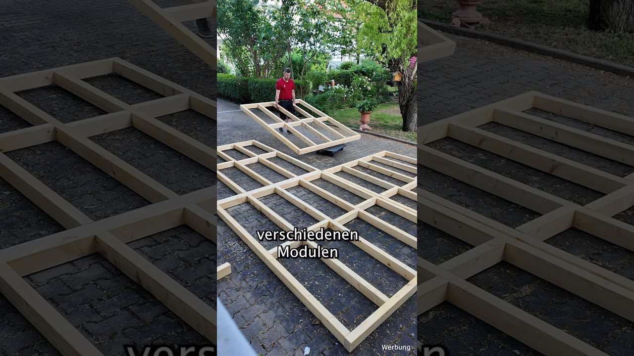 *Werbung - Wieso macht das keiner?!? Holzterrasse CLEVER bauen ohne Fundament 🤫