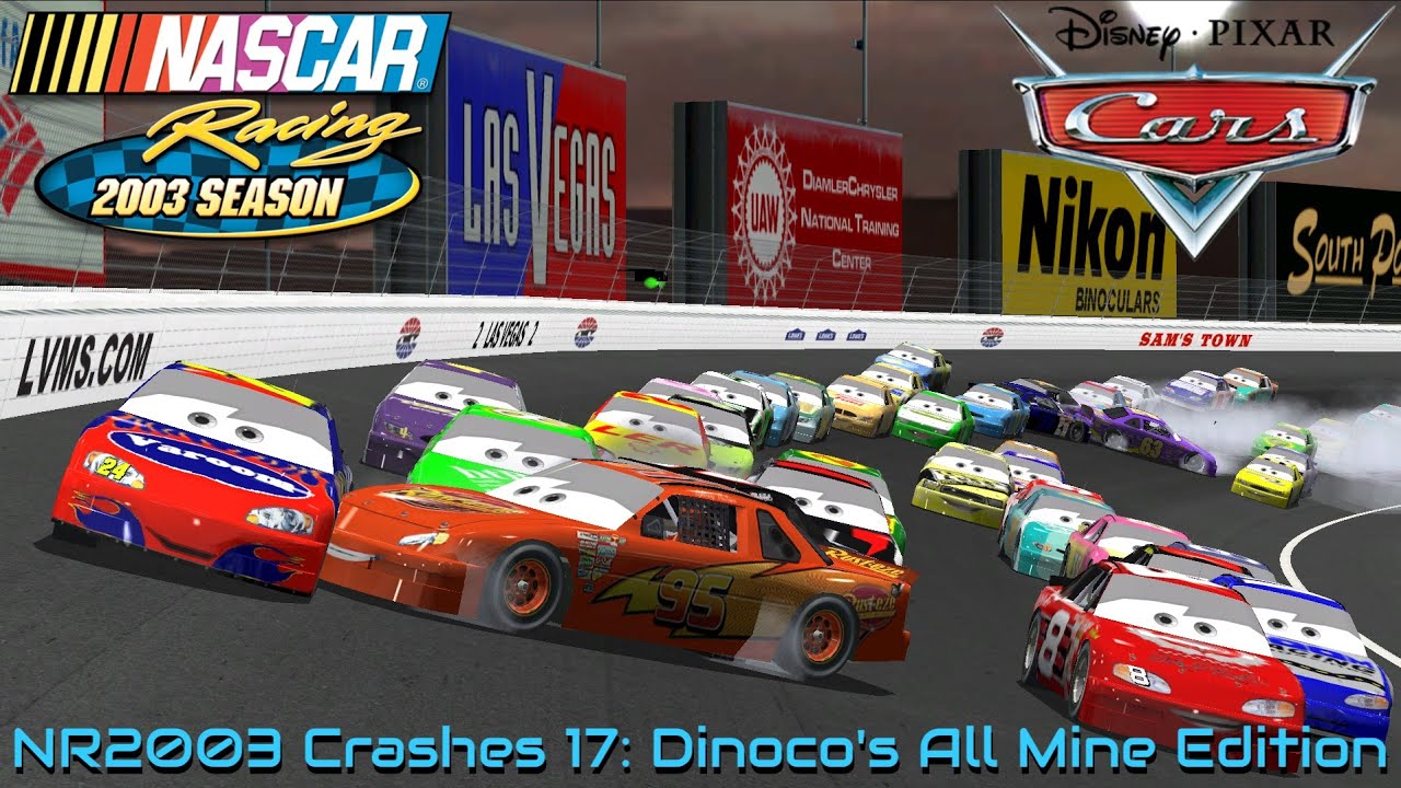 NR2003 Crashes 17: Dinoco's All Mine Edition