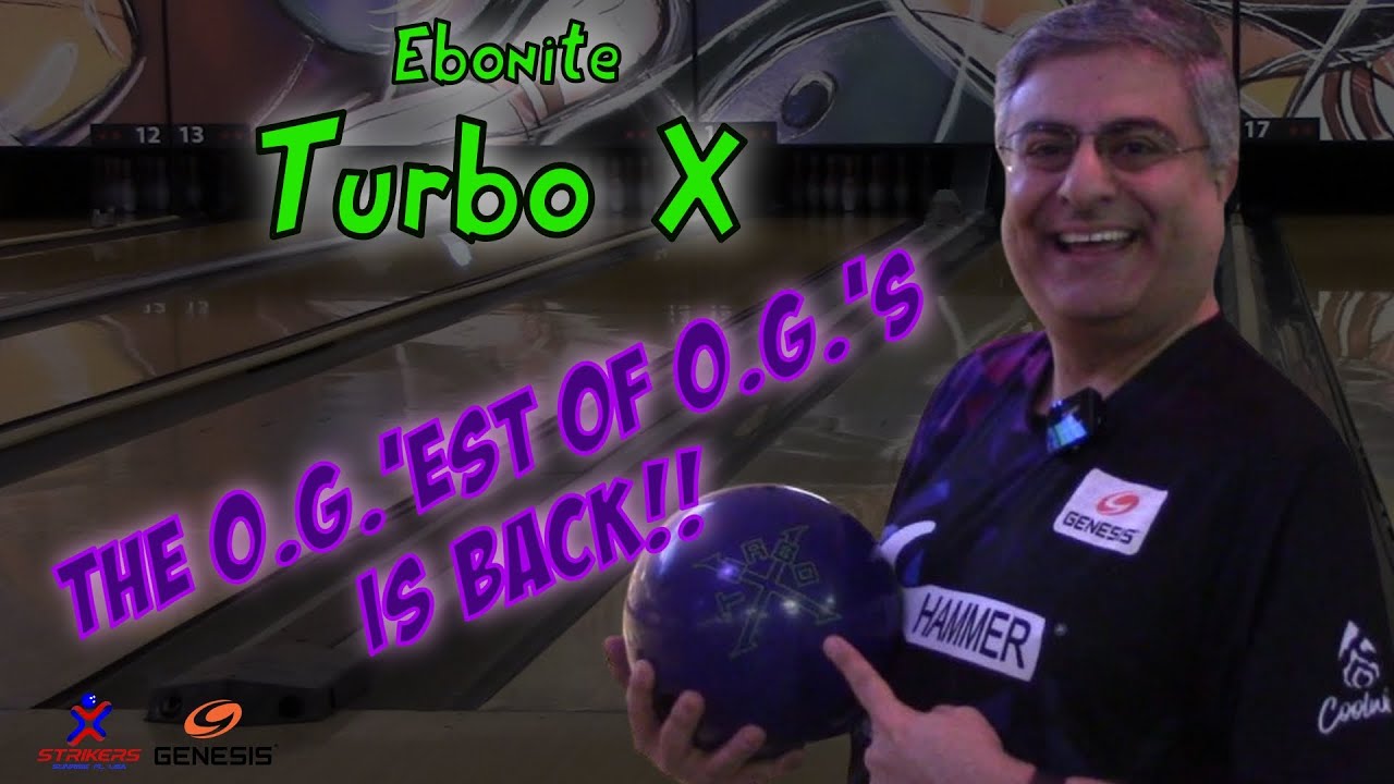 Ebonite rereleased a LEGEND!! -- Turbo X Bowling Ball Review