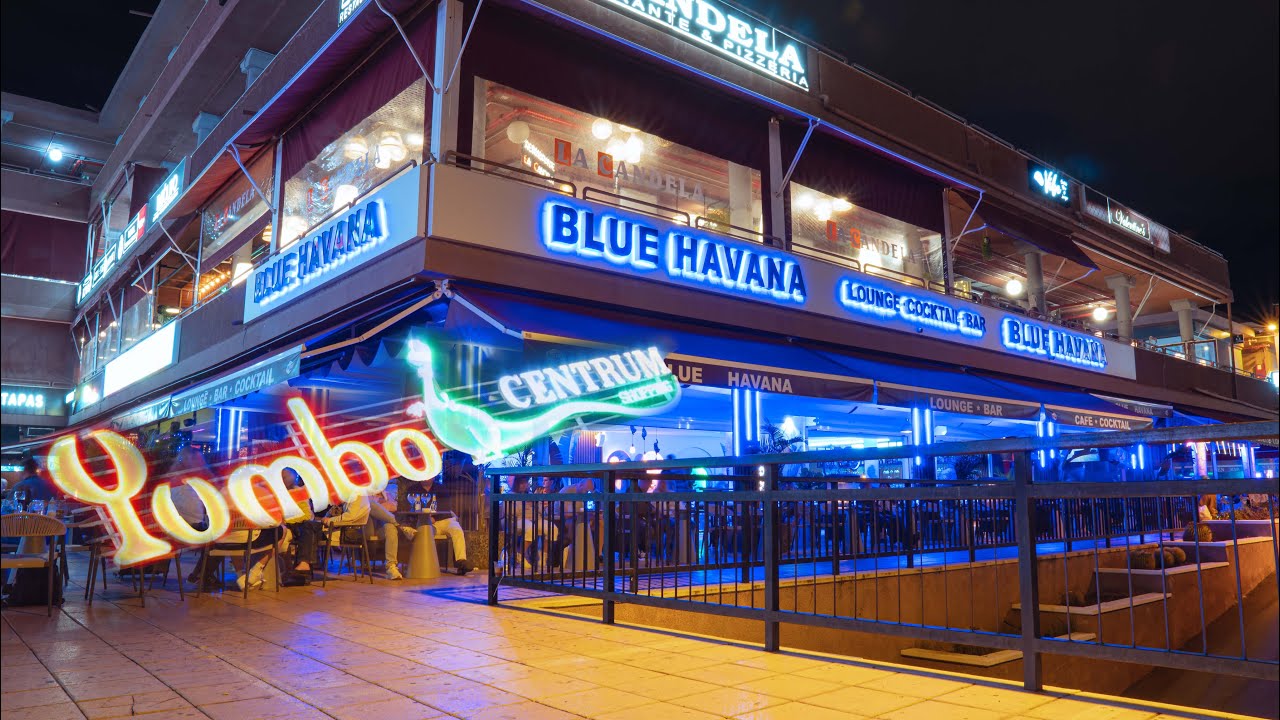Blue Havana Lounge Bar/ Centro Comercial Yumbo en Maspalomas, Gran Canaria