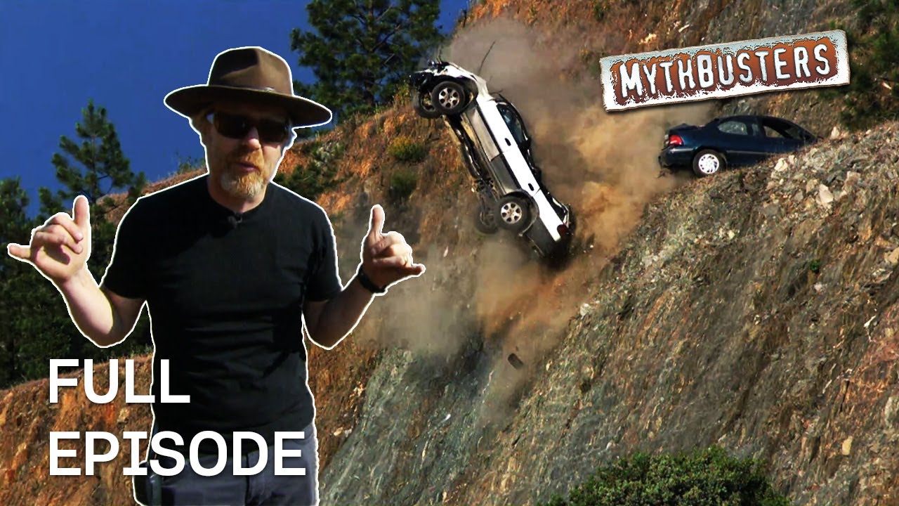 Crashing A Burning Just Like The Movies! | MythBusters | Season 5 Episode 30 | Full Episode