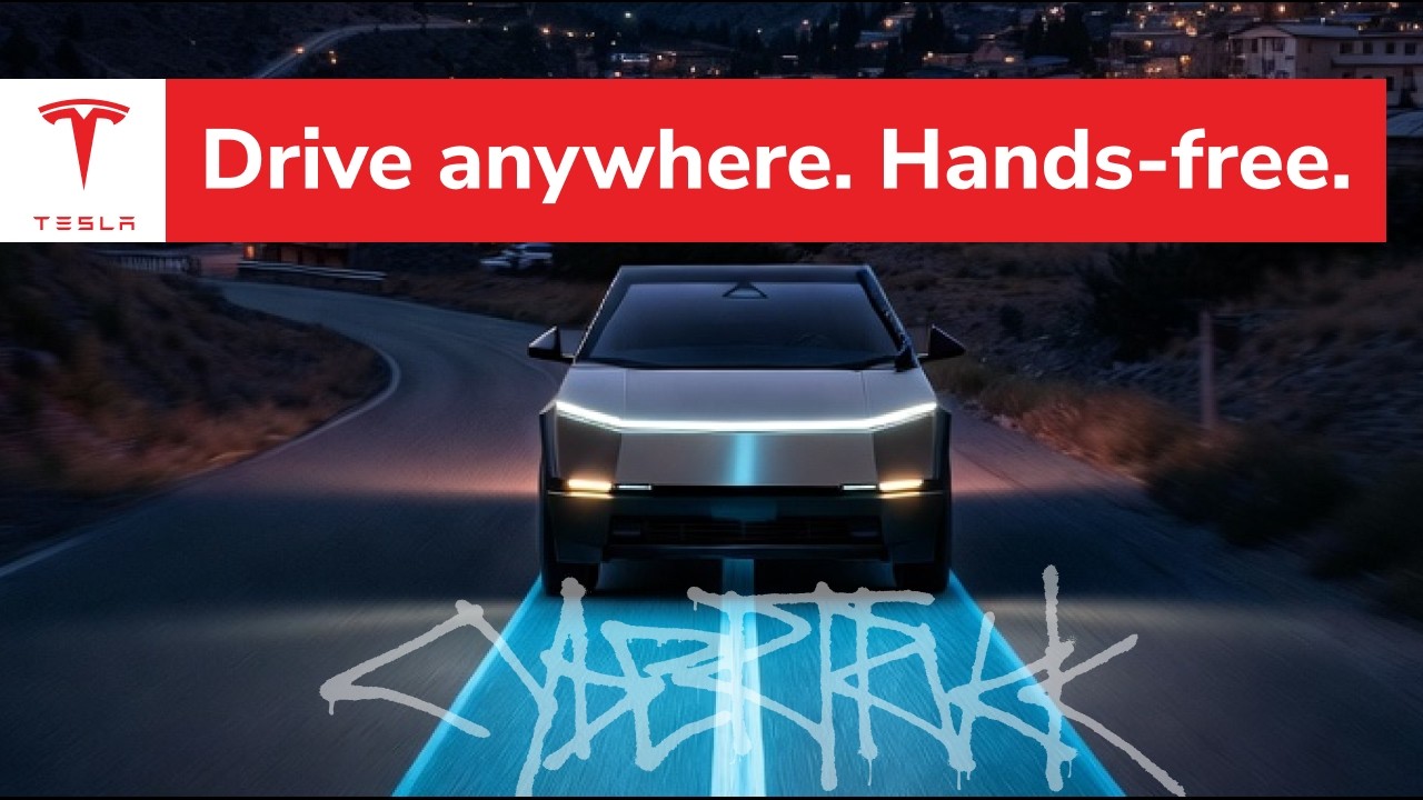 Я прошу свой Cybertruck прокатить меня. Автомобили с автопилотом уже здесь. Вы можете купить тако...