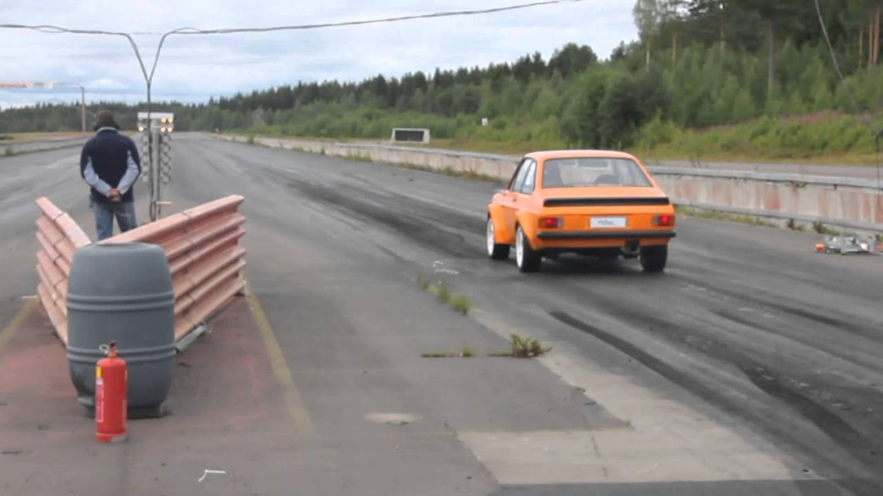 Radalle.com 21.7 2013 1/4mile Ford escort mk2