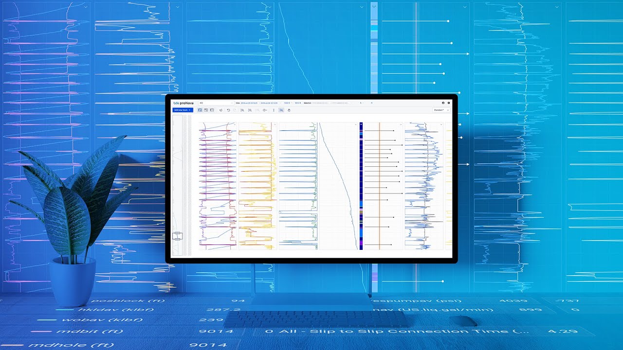 tde trace - the most refined drilling data user interface in the industry.