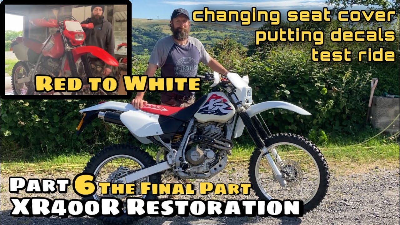 XR400R Restoration Part 6 | Finished | Honda XR | Old Dirt Bike