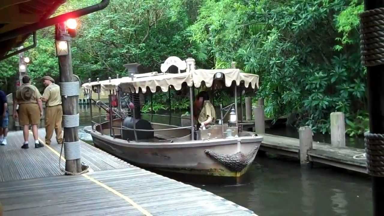 Jungle Cruise Adventure: On-Ride POV at Magic Kingdom 2012