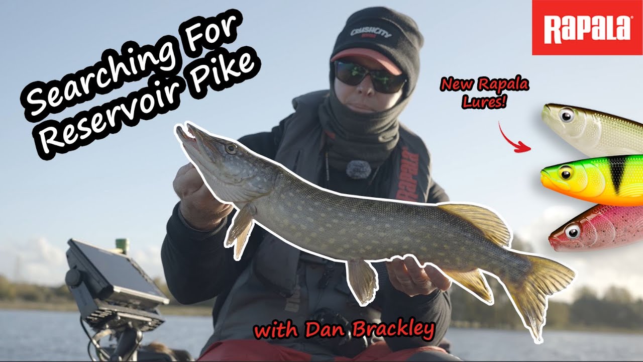Reservoir Pike Fishing with Dan Brackley - Rapala VMC's NEW Products Get EATEN!