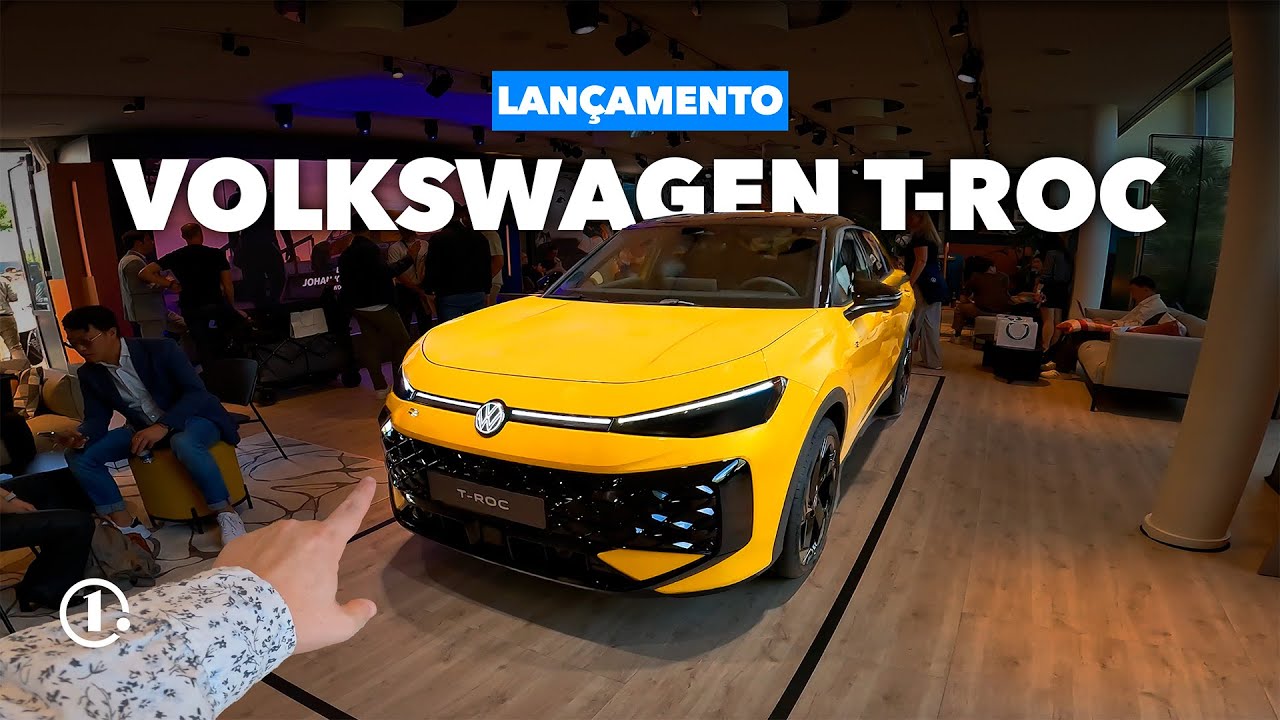 ADEUS Nivus e T-Cross? Novo Volkswagen T-ROC 2026 pode substituir 2 SUVs de uma vez!
