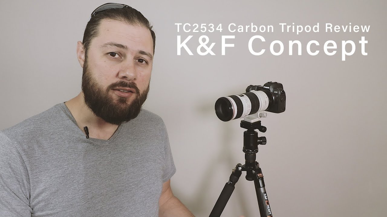 Tripod Review K&F Concept TC2534 Carbon fiber tripod