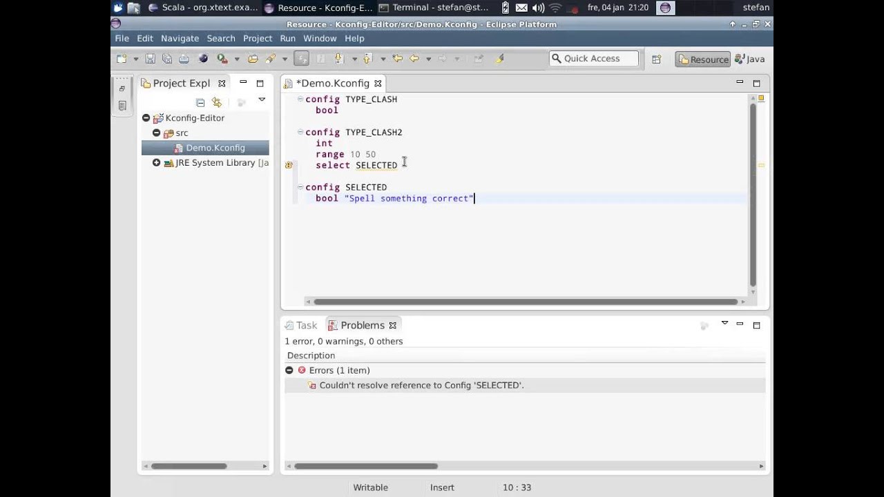 The Kconfig Editor