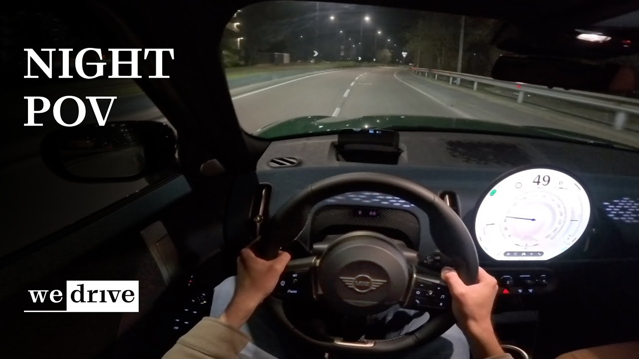 Mini Countryman 2025 | 🌙 POV Night Drive