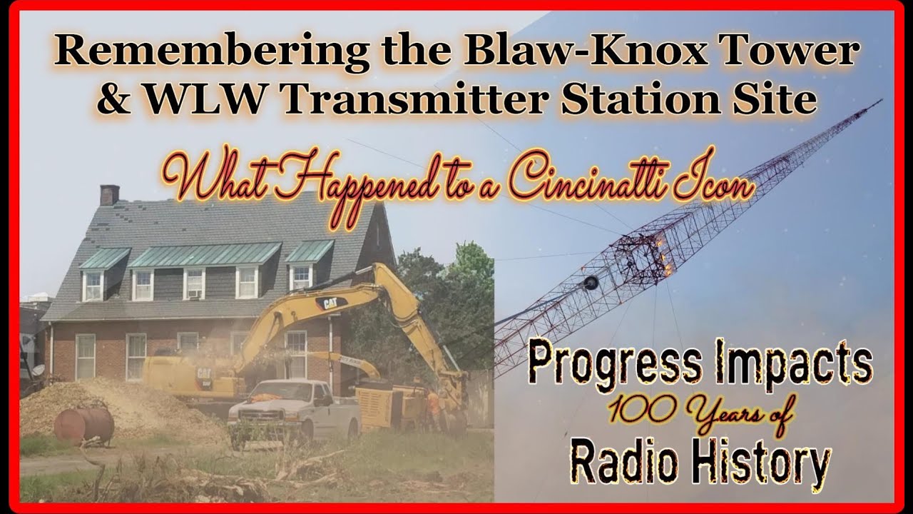 Historic WLW Transmitter Site Threatened by Development: Demolition is IN PROGRESS!!