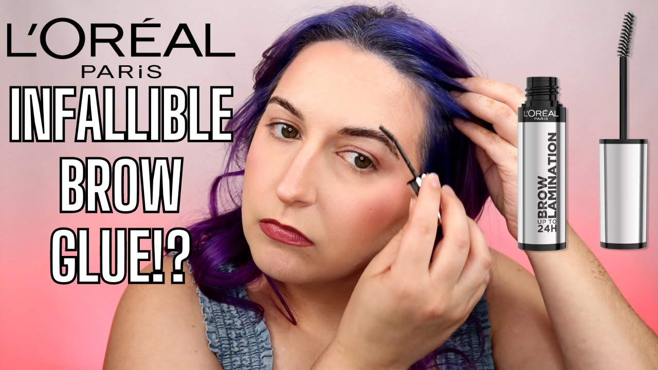 LOREAL INFALLIBLE BROW LAMINATION GLUE! | Kirby Rose