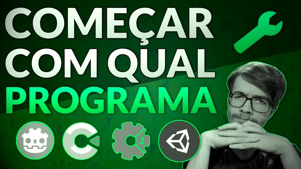 Qual MOTOR DE JOGOS Usar Para Começar a Criar Jogos?