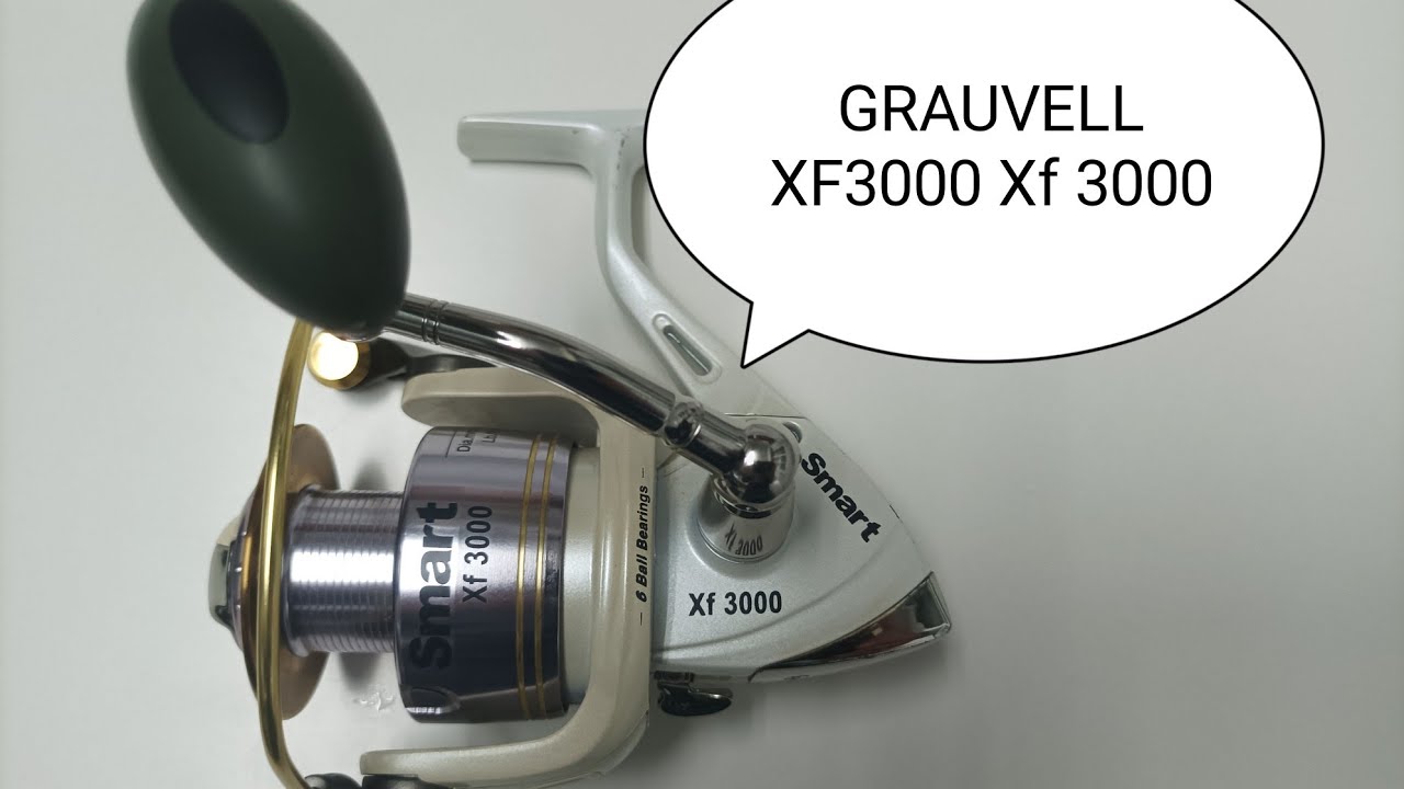 COMO REPARAR CARRETE O REEL DE PESCA GRAUVELL XF 3000