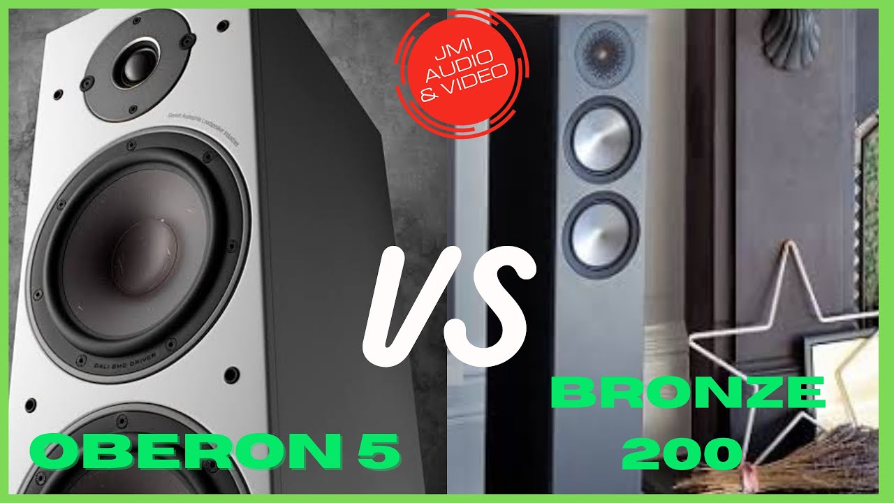 Dali Oberon 5 vs Monitor Audio Bronze 200 un duelo de torres tremendo. 