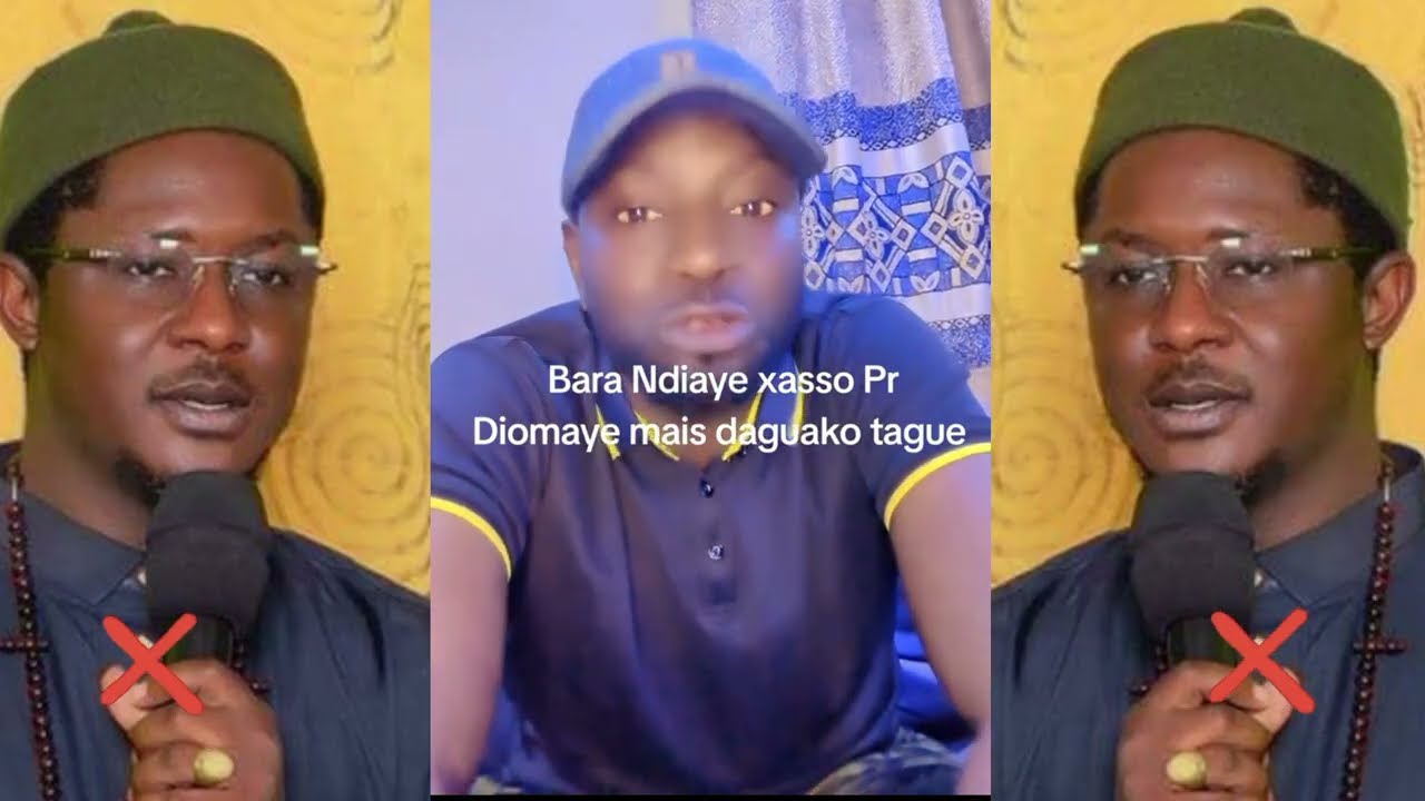 Cheikh bara Ndiaye sa baye doula..semou Diouf insulte bara Ndiaye..doom diou bakh nieup koy beug...