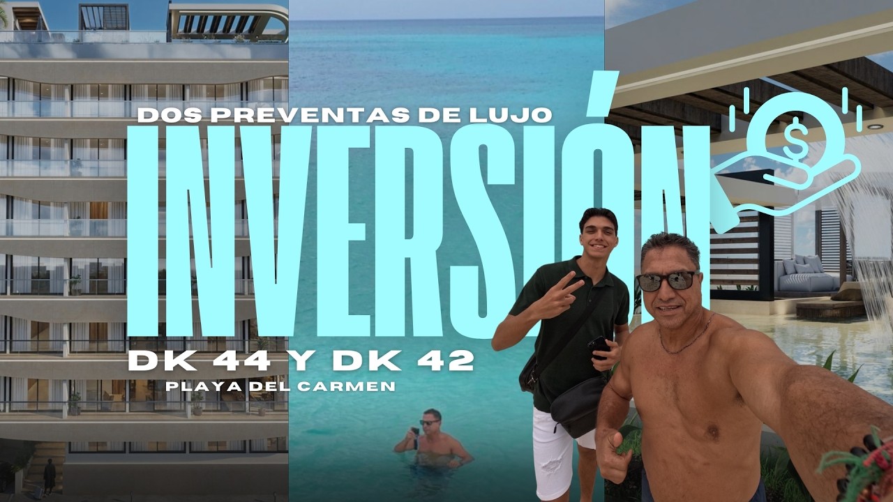 Dos preventas de LUJO junto a la Quinta Avenida 🏙️ DK44 y DK42 + Playa Mamitas en frente frío 33 🌊