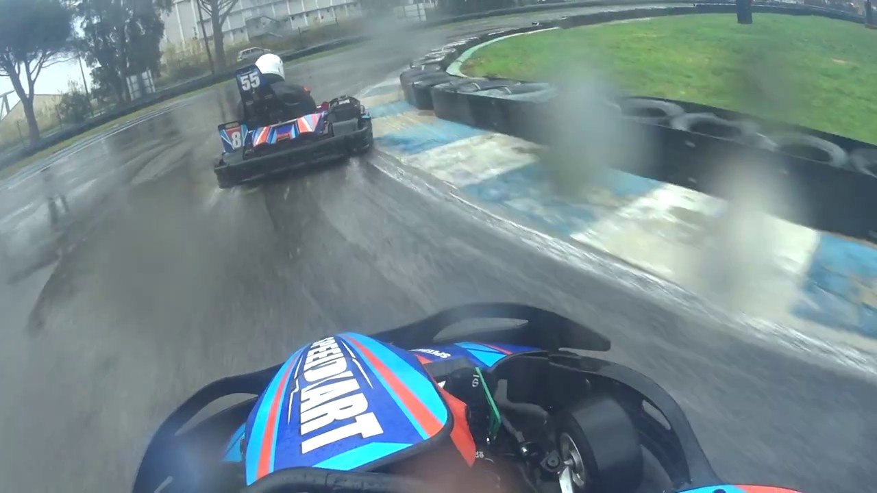 Speedkart Hyères : trophée des palmiers 25 Février + accident