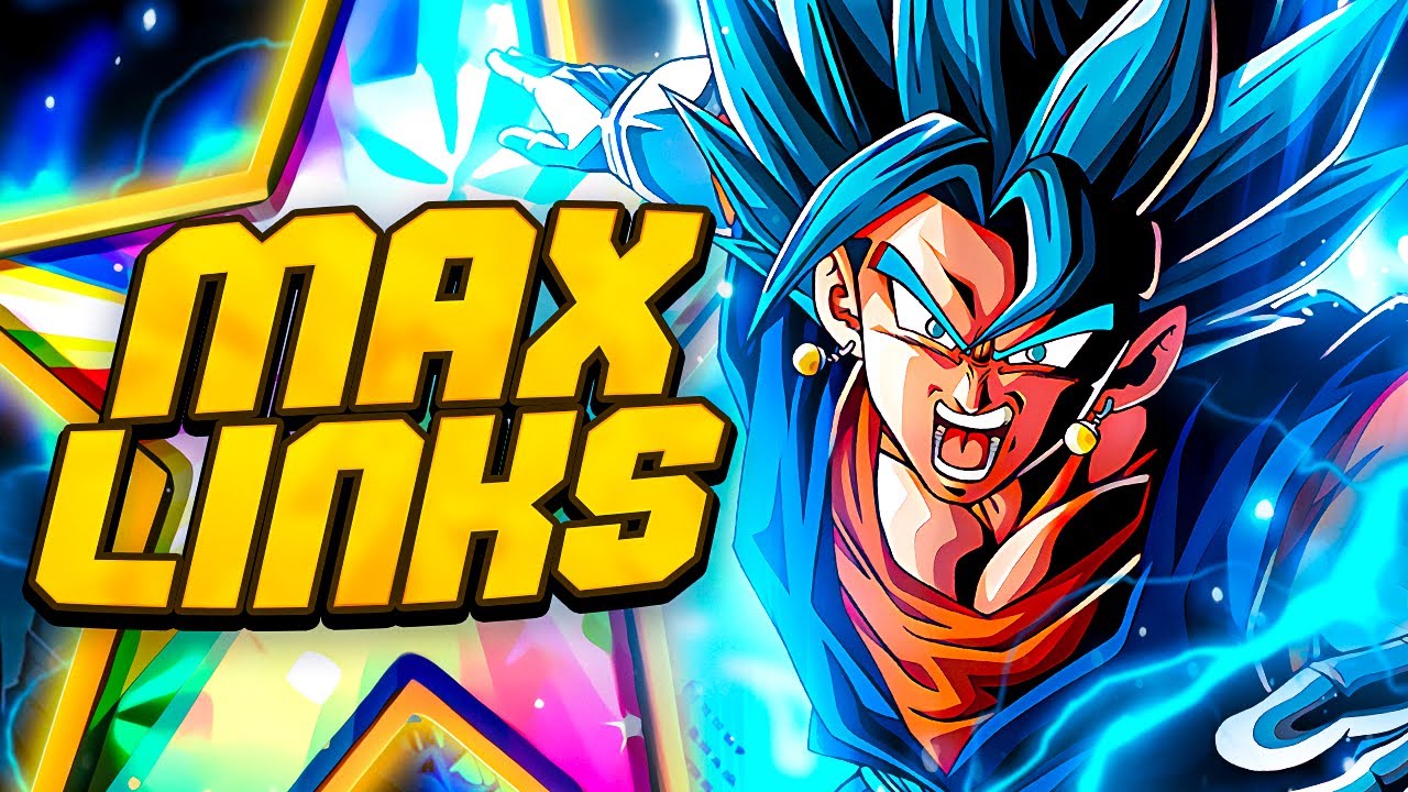 (Dokkan Battle) 100% RAINBOW MAX LINKS LR AGL VEGITO BLUE ПОЛНАЯ ВИТРИНА!