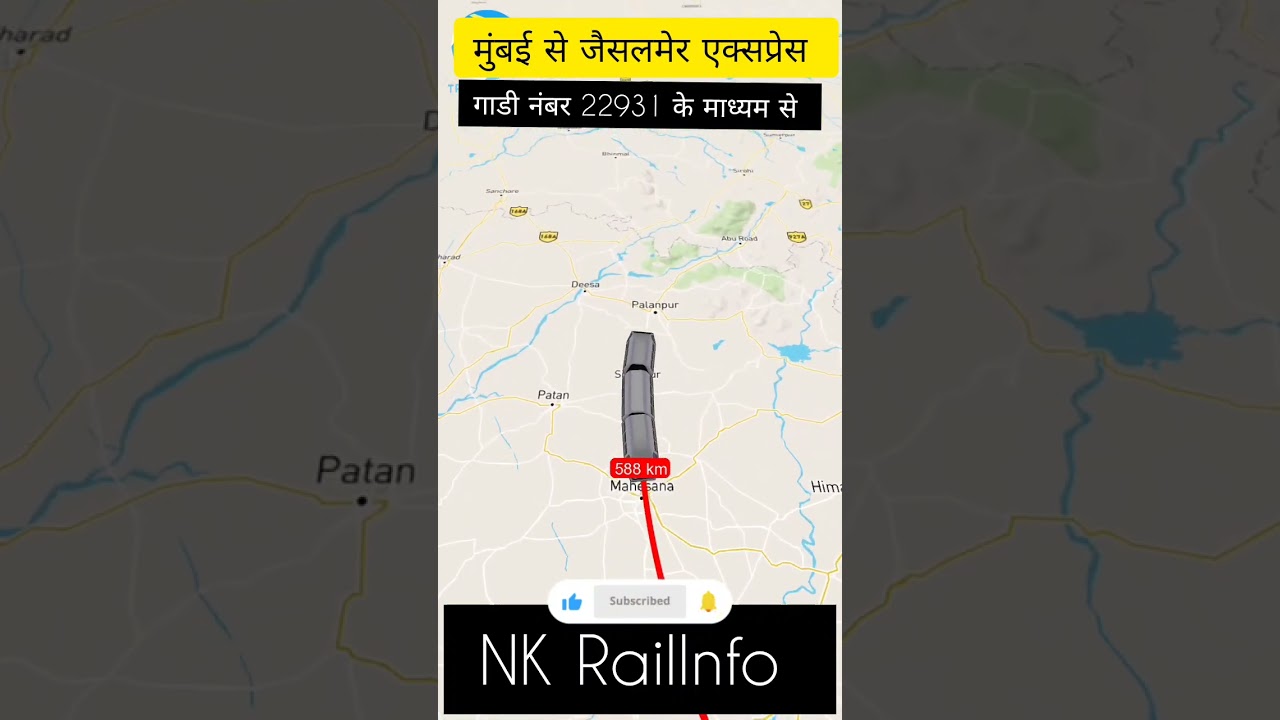 mumbai To jaisalmer train #indianrailways #mumbai #jaisalmer #rajsthan #travel #pune #indiantrains