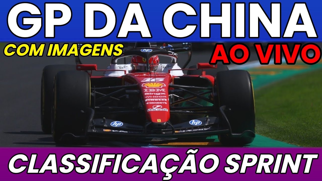 F1 AO VIVO CLASSIFICAÇÃO SPRINT GP DA CHINA BORTOLETO ENTRE OS LÍDERES - F1 MANAGER 24 #f1hoje