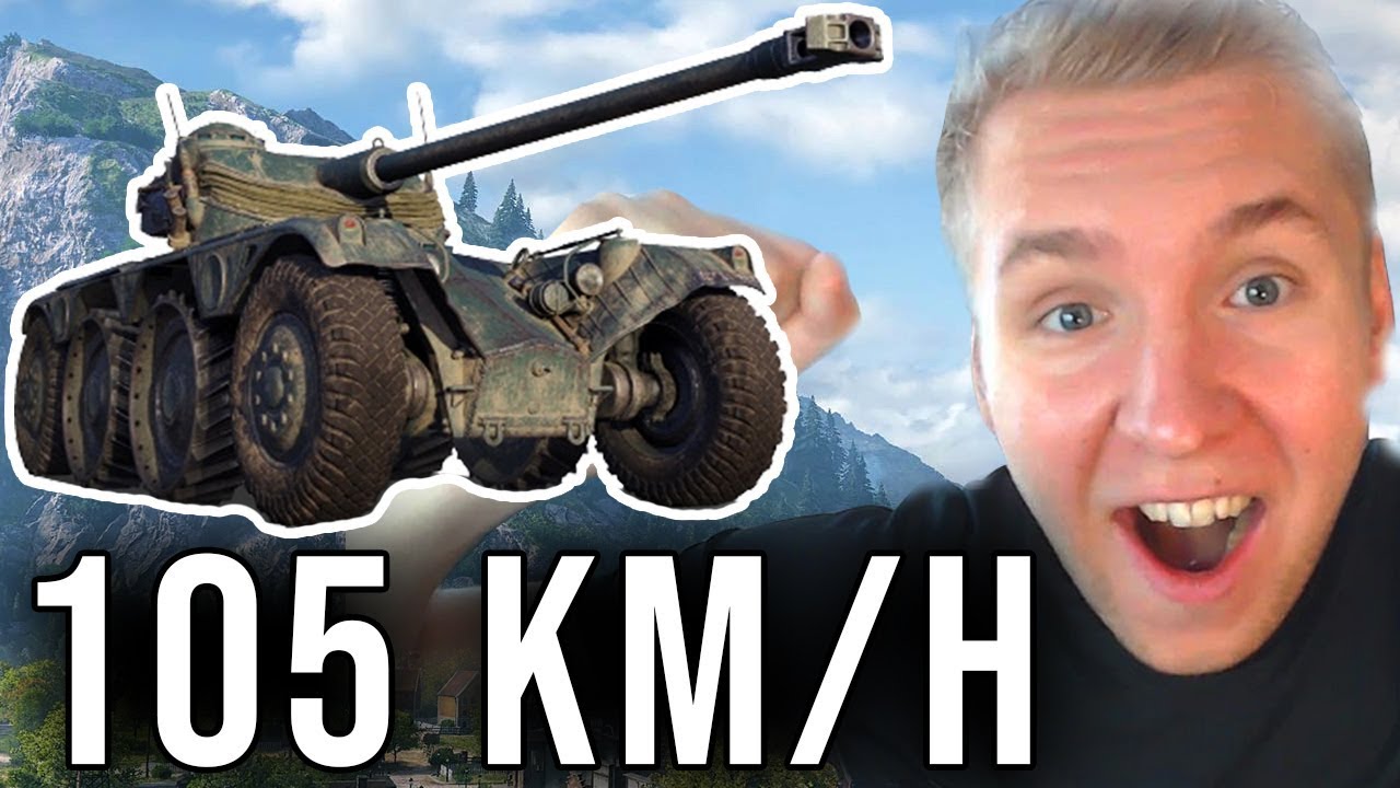 TO JEDZIE 105 KM/H - Panhard EBR 105 - World of Tanks