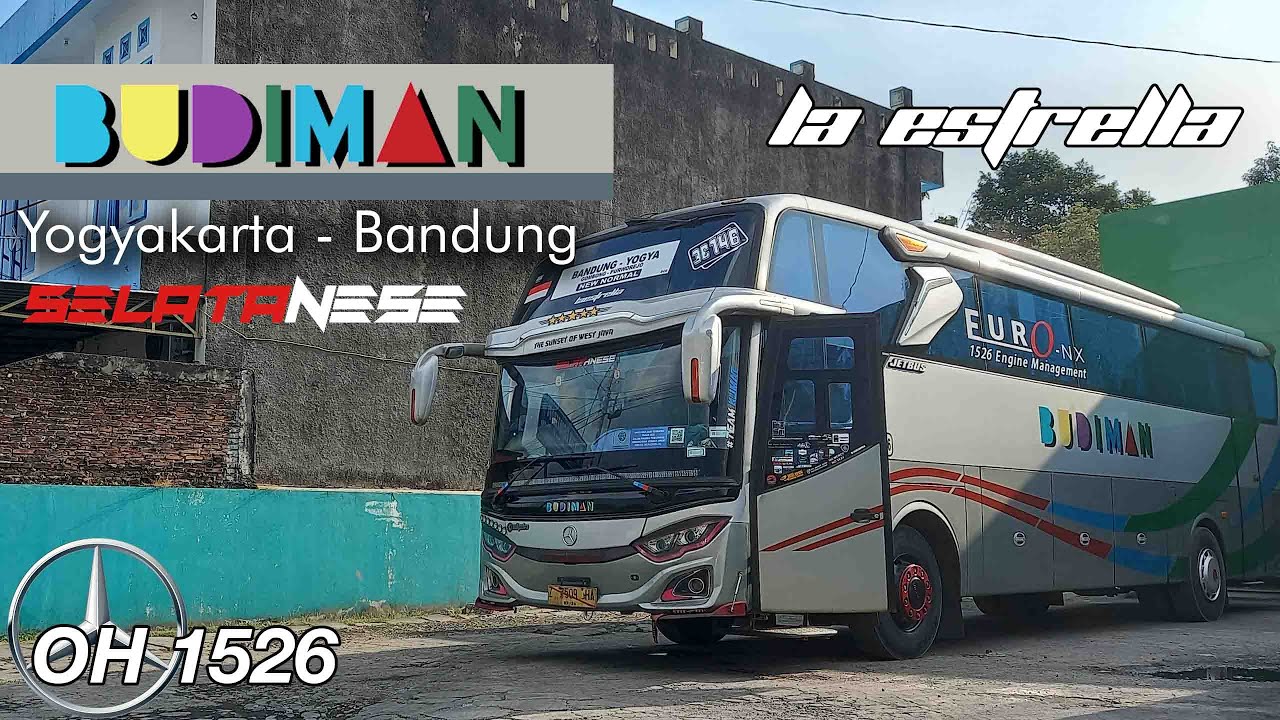 SELATANESE bersama LA ESTRELLA!!! Trip Report BUDIMAN 3E146 YOGYAKARTA-BANDUNG