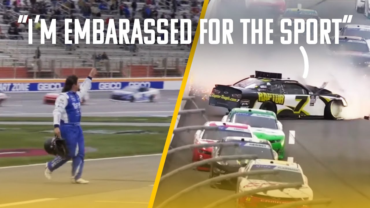Josh Williams Parks It and Goes to NASCAR Jail | Xfinity Series REACTION