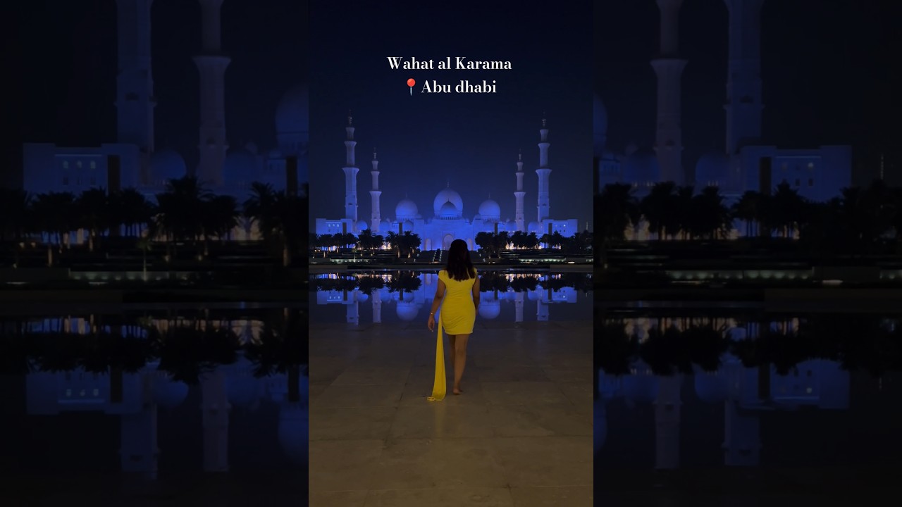 Wahat al Karama is a monument and a war memorial dedicated to UAE's heroes #abudhabi #grandmosque