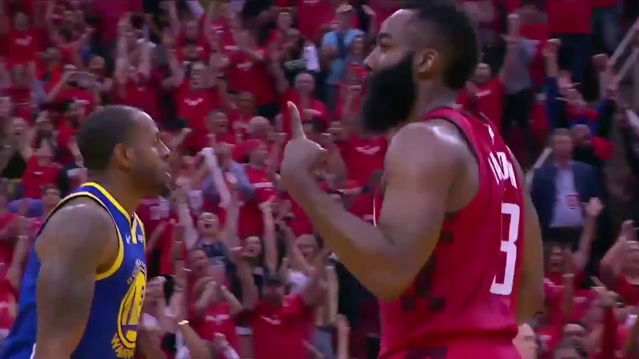 WOW! James Harden Hits Clutch Three in the Fourth Quarter in Game 3 vs Warriors