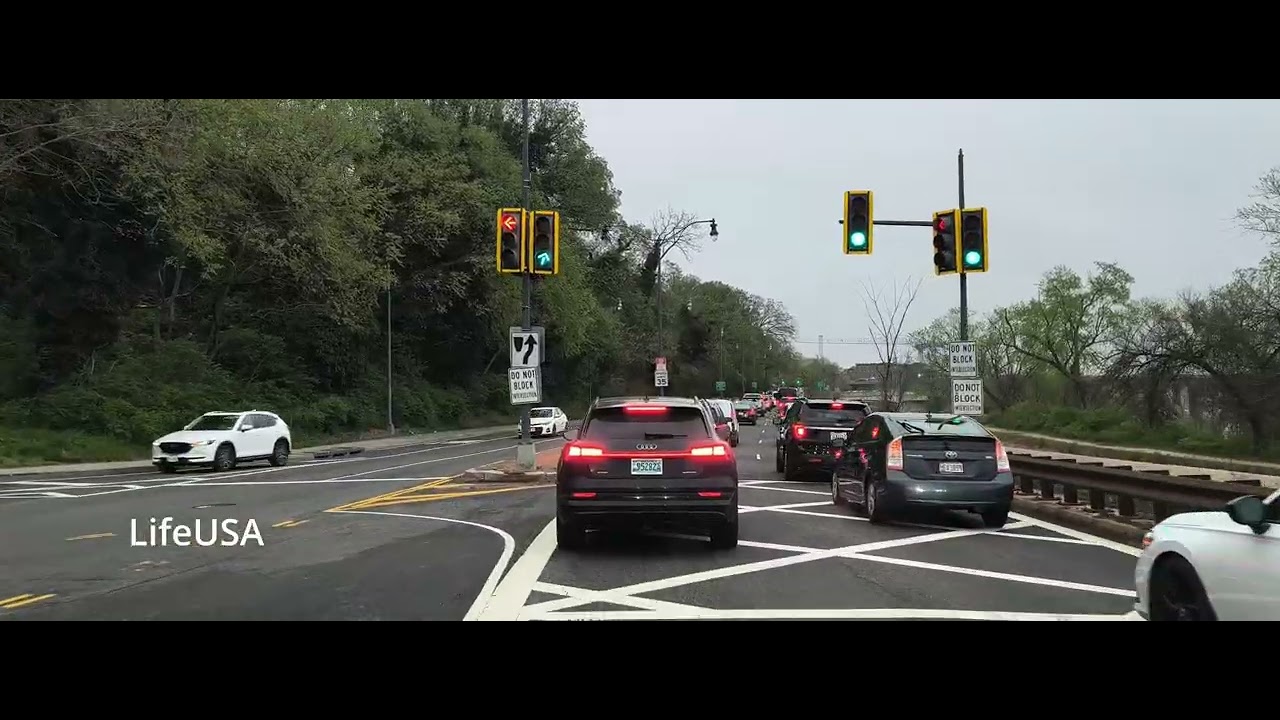 Washington DC Real-Time Driving Tour (April 3, 2025)