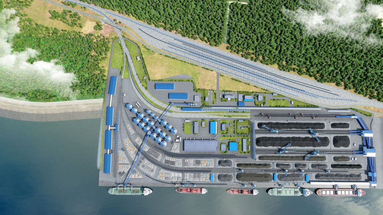 LUGAPORT - многопрофильный терминал нового поколения на Балтике