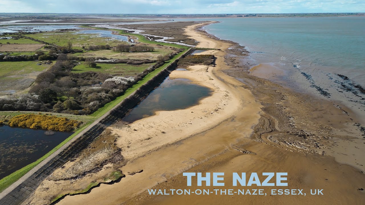 The Naze, Walton-on-the-Naze, Essex | 4K Ultra HD Drone Footage