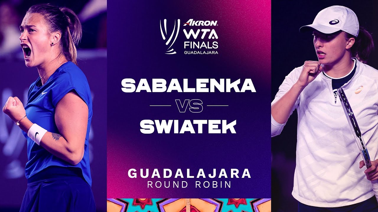 Арина Соболенко vs. Egg Sweater | Круговая система финала WTA 2021 | Обзор матча WTA