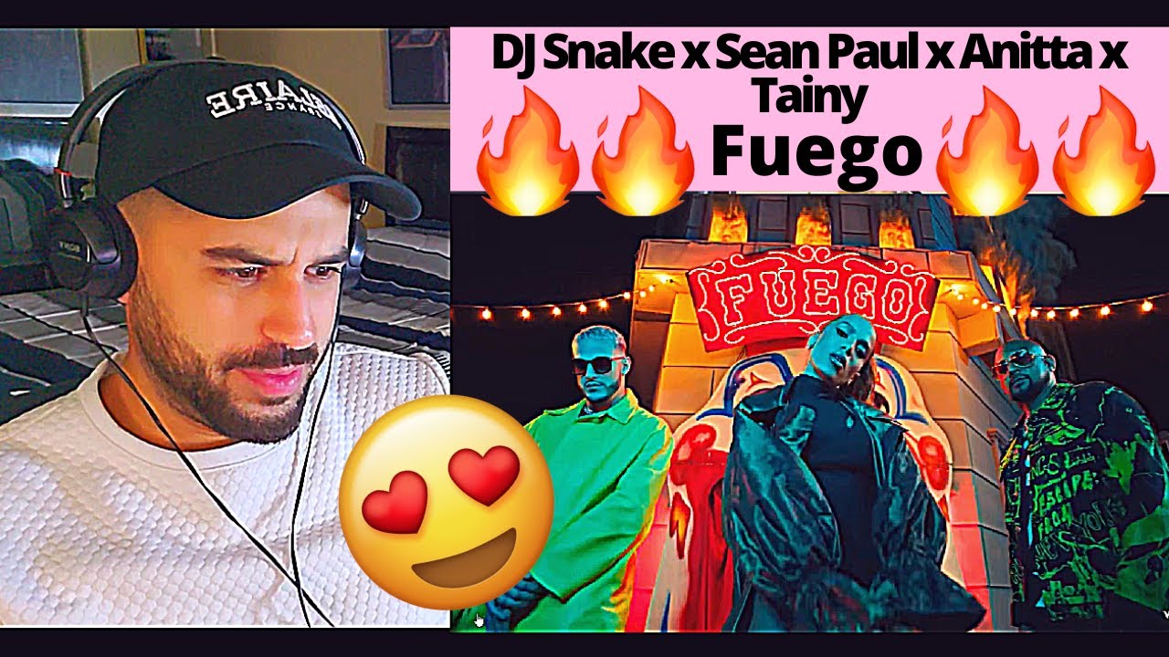 DJ Snake, Sean Paul, Anitta - Fuego ft. Tainy - REACTION VIDEO!!!