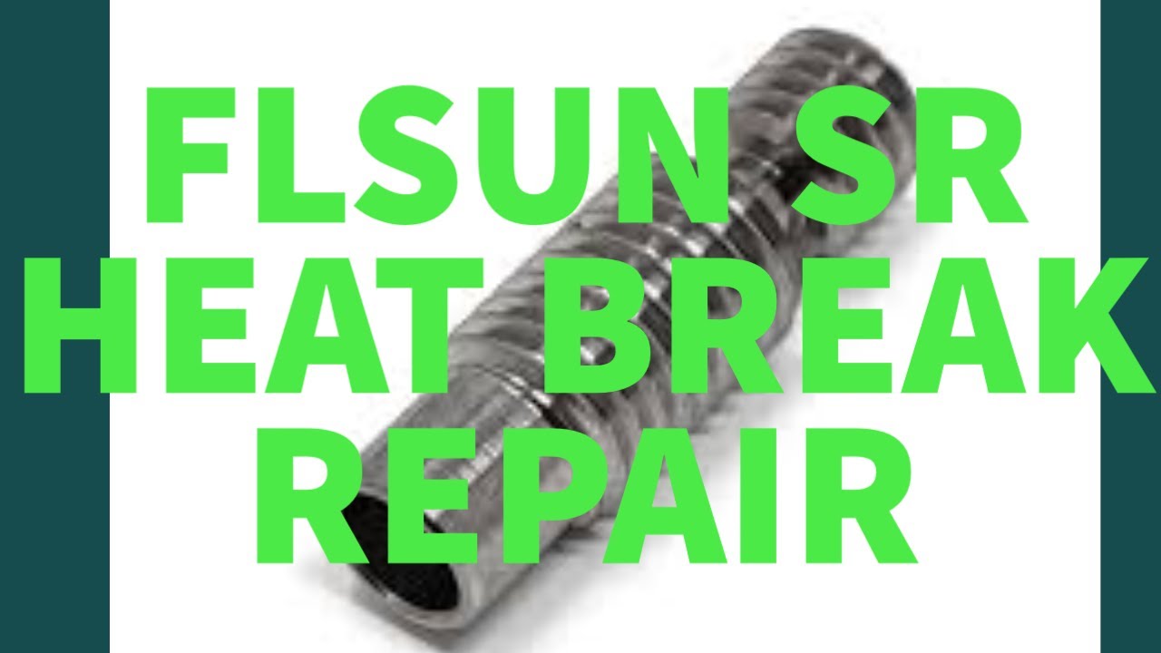 Fixing FLSUN SR  Filament not feeding #subscribe #flsun #heatbreak #volcano