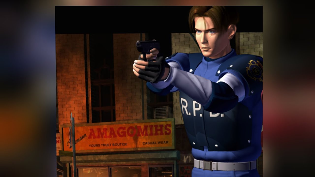 Resident Evil 2 LEON Cenário 1