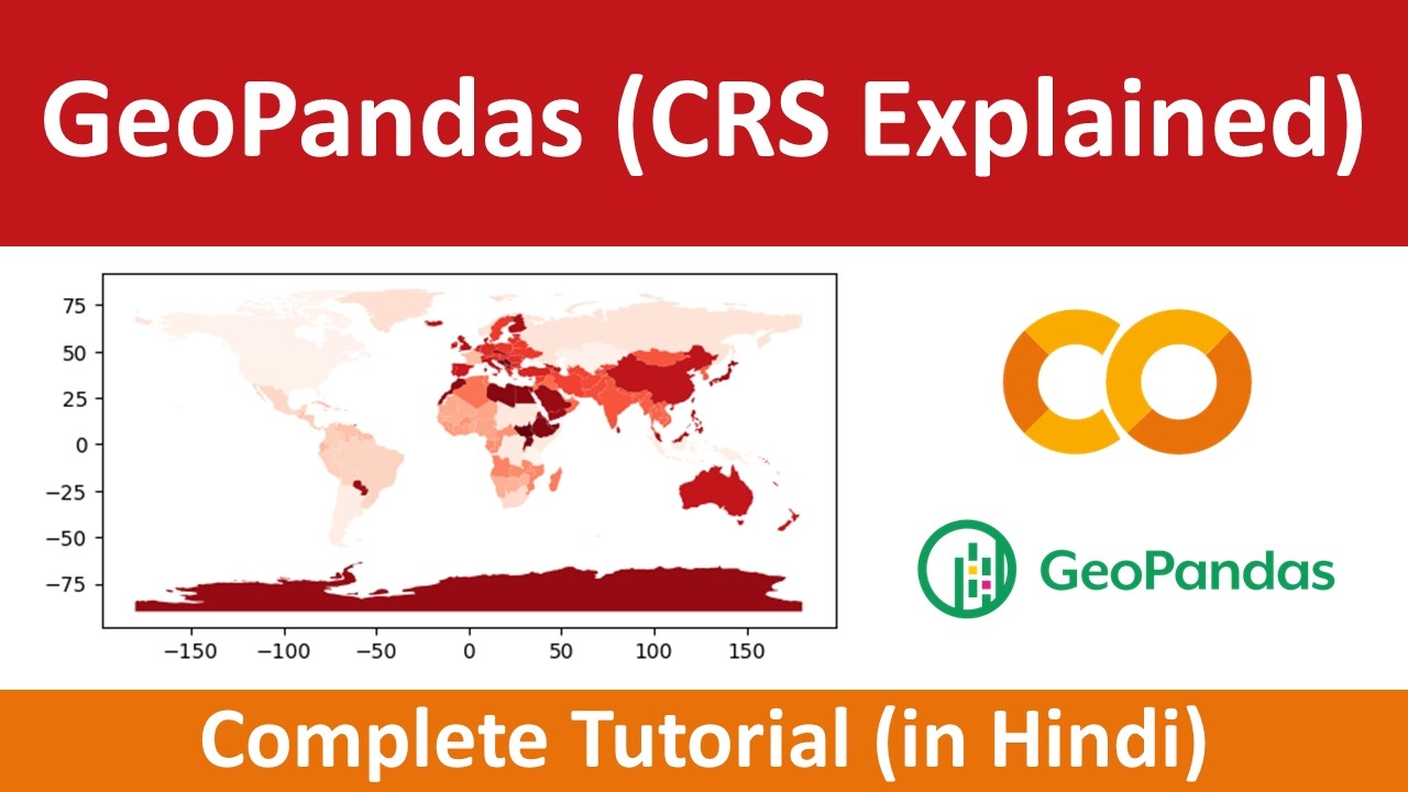 GeoPandas Tutorial | CRS Explained | Why Distance Calculation Fails in GIS