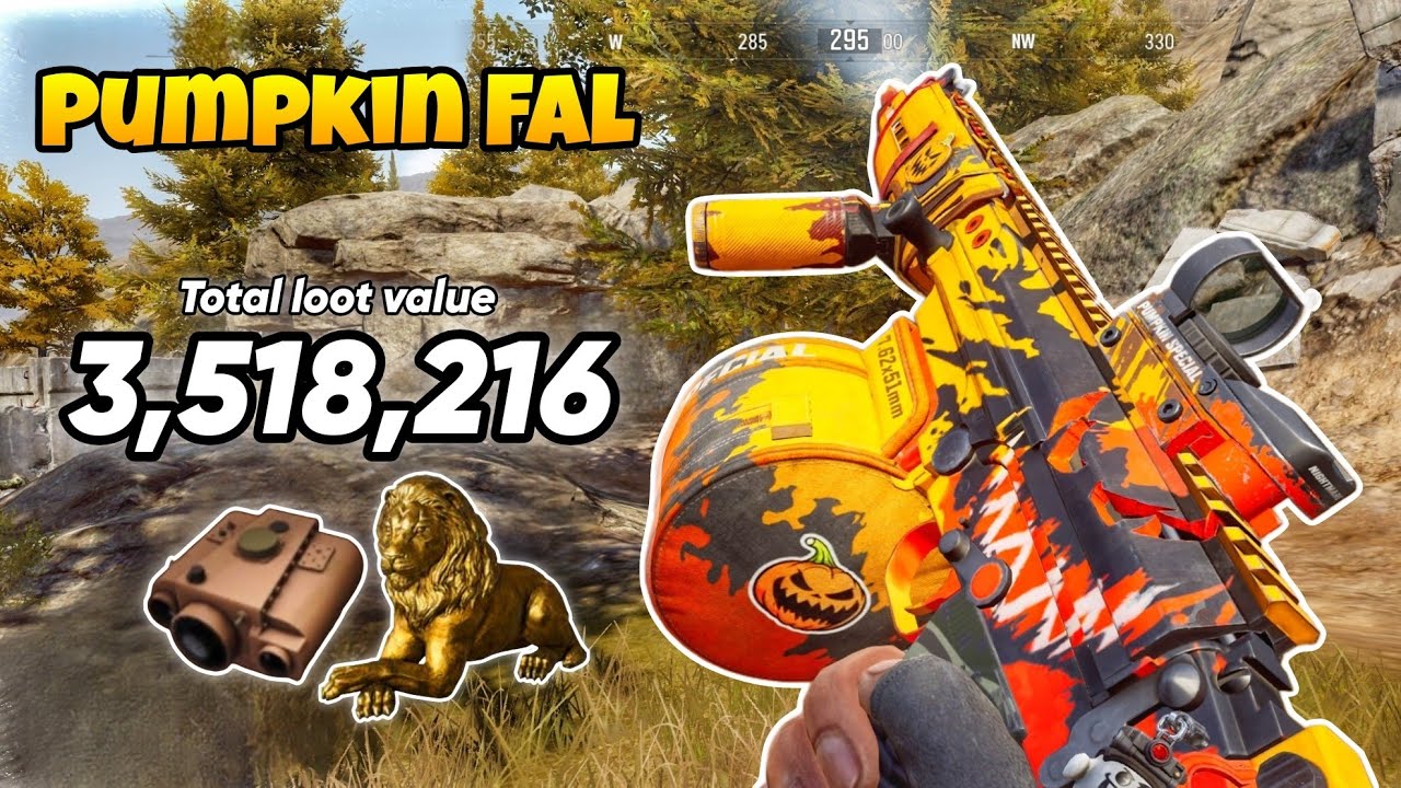 Wiping Armory With New Pumpkin Fal | Arena breakout S6